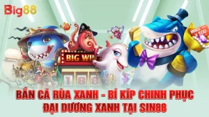 Bắn Cá Rùa Xanh - Bí Kíp Chinh Phục Đại Dương Xanh Tại SIN88
