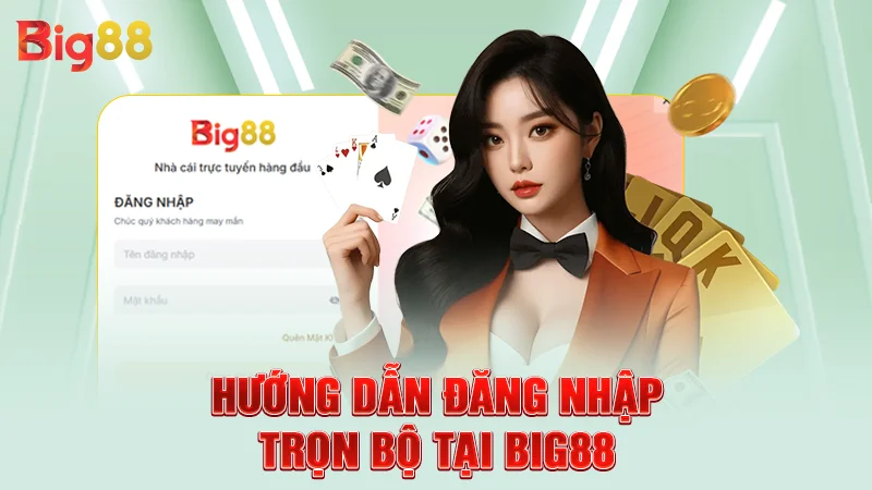 Hướng dẫn đăng nhập trọn bộ tại Big88