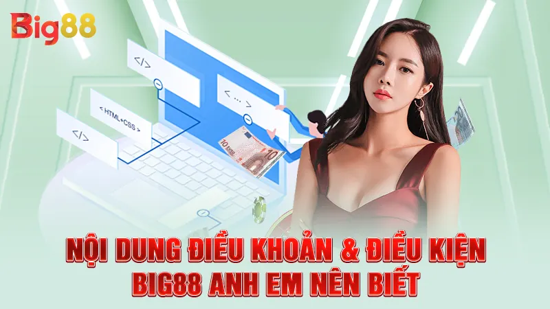 Điều Khoản & Điều Kiện 2 Nội dung điều khoản & điều kiện Big88 anh em nên biết