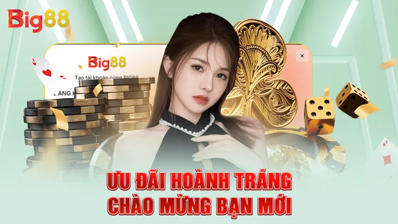 Đăng Ký Big88 3 Ưu đãi hoành tráng chào mừng bạn mới